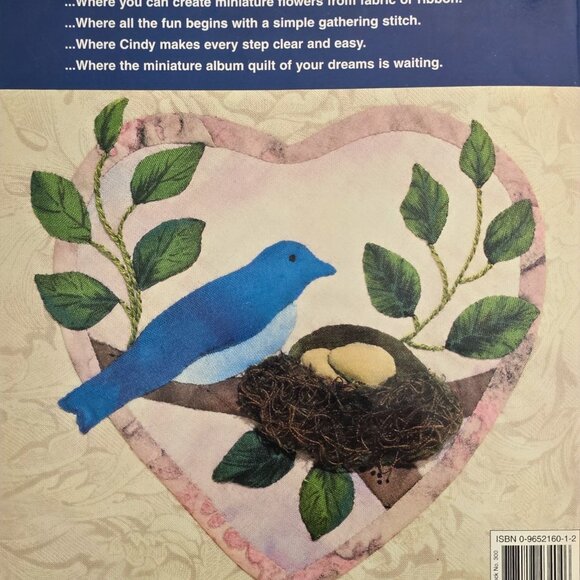 The Enchanted Garden By Cindy Float Nick Oravecz Miniature 3D Flowers From Fabri - Picture 12 of 13